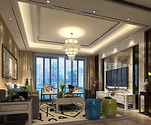 Living Room - Chinese Style - 9427