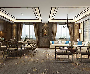 Living Room - Chinese Style - 9432