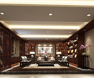 Living Room - Chinese Style - 9433