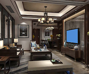 Living Room - Chinese Style-9436