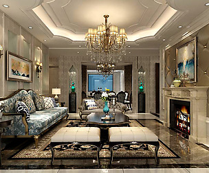 Living Room - Chinese Style -9441