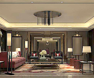 Living Room - Chinese Style -9450