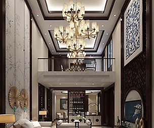 Living Room - Chinese Style - 9468