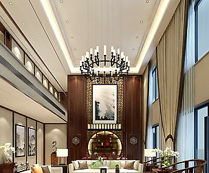 Living Room - Chinese Style - 9469