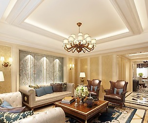 Living Room - American Style -9402