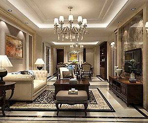 Living Room - American Style -9404
