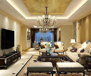 Living Room - American Style -9405