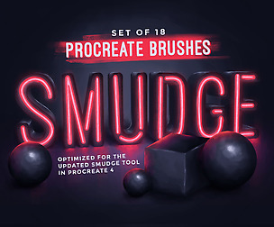 Procreate Smudge brushes