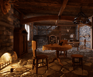 Medieval Interior Set - UE4