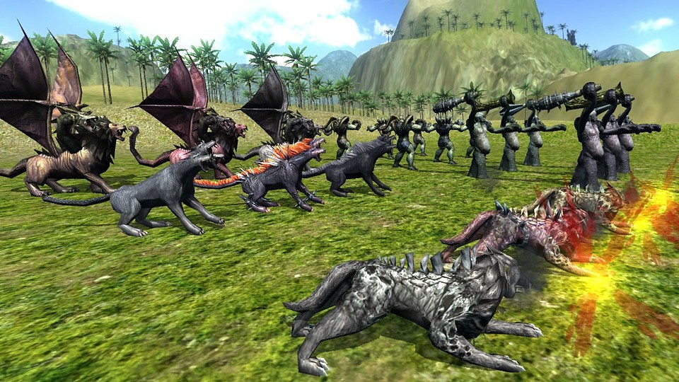 Monster Fantasy Developer DEMO of Fantasy Monsters with unity3d package