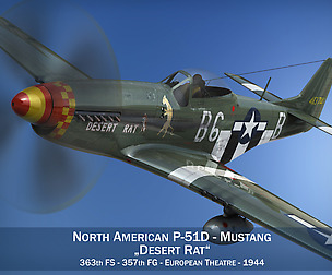 North American P-51D Mustang - Desert Rat