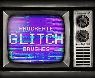 Procreate Glitch brushes
