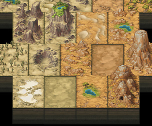 Terrain Tiles: Deserts