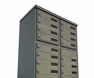Mailbox Low Poly PBR