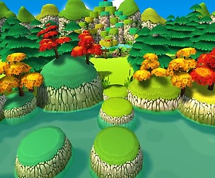 3D Cartoon Forest
