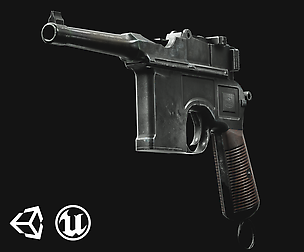 Mauser C96 - Model & Textures