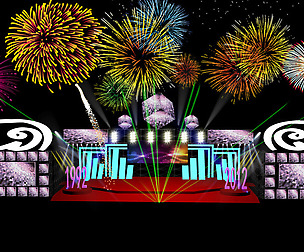 3DS Max 2014 Stage Concert 8