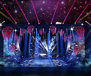 3DS Max 2014 Stage Concert 15