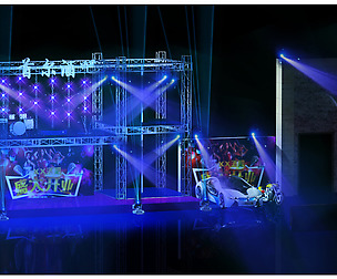 3DS Max 2014 Stage Concert 26