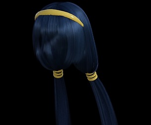 Naotora Li hair Daz3d 3D model