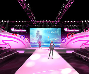 Stage party concert fashion catwalk T station  13