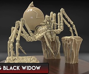 Making a Black Widow (Fantasy Creature)