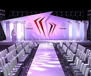 Stage party concert fashion catwalk T station  136