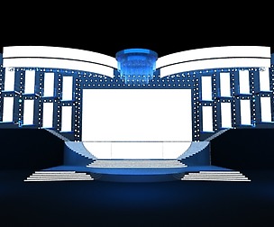Stage party concert fashion catwalk T station  144
