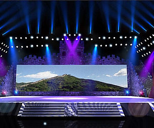 Stage party concert fashion catwalk T station  147