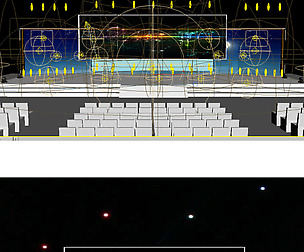 Stage party concert fashion catwalk T station  153