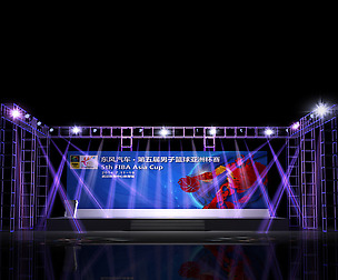Stage party concert fashion catwalk T station  162
