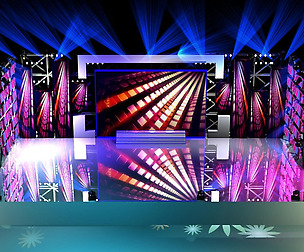 Stage party concert fashion catwalk T station  166
