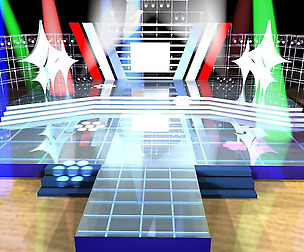 Stage party concert fashion catwalk T station  177