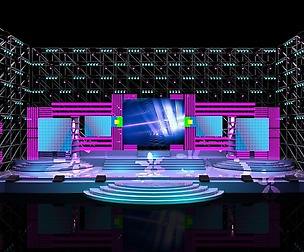 Stage party concert fashion catwalk T station  180