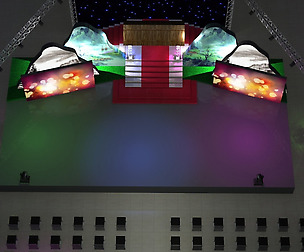 Concert party carnival stage 6