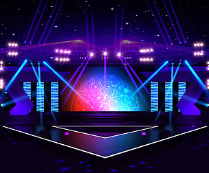 Concert party carnival stage 8