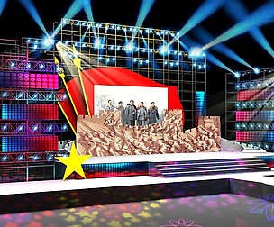 Concert party carnival stage 38