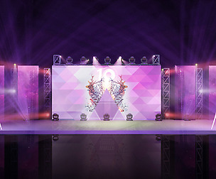 Concert party carnival stage 56