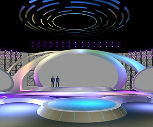Concert party carnival stage 57