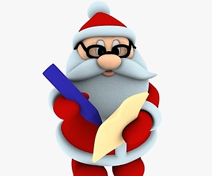 funny santa pose03 christmas 3d print