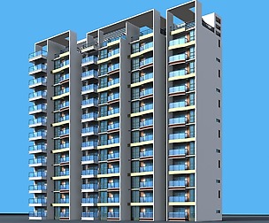 City office building architectural design  020