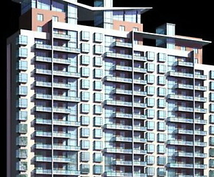 City office building architectural design  023