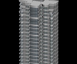 City office building architectural design  026