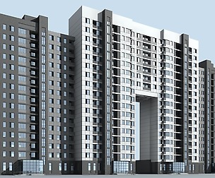 City office building architectural design  033