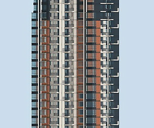 City office building architectural design  038