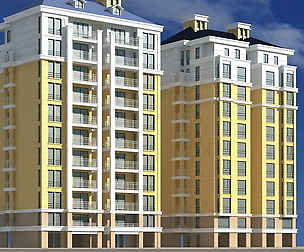 City office building architectural design  058