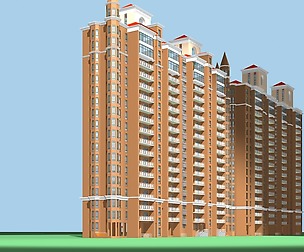 City office building architectural design  060