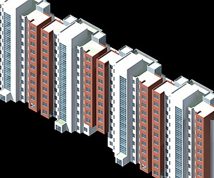 City office building architectural design  102
