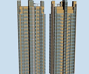 City office building architectural design  105