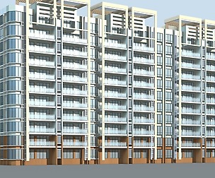 City office building architectural design  111
